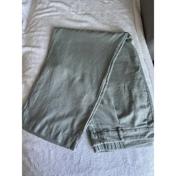 Old Navy Women's Wide Leg Pants - Light Gray - Picture 3 of 8